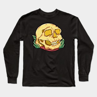 Skull head nature Long Sleeve T-Shirt